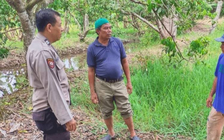 Personel Polsek Basarang Lakukan Patroli Cegah Karhutla