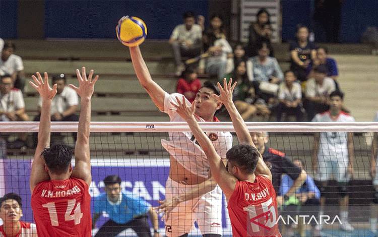 Lawan Indonesia di Final Voli Putra SEA Games Sesuai Harapan Pelatih
