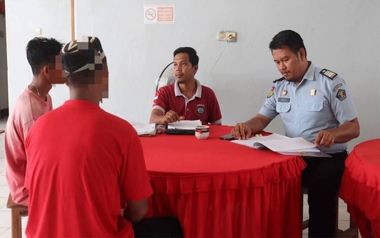 Rutan Kapuas Sidang Litmas WBP Dibantu Bapas Palangka Raya