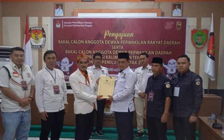 PKS Partai Pertama Ajukan Bacaleg di KPU Kalteng