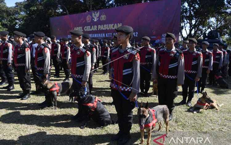 Belasan Ekor K9 Disiagakan Amankan Jalannya KTT ASEAN di Labuan Bajo