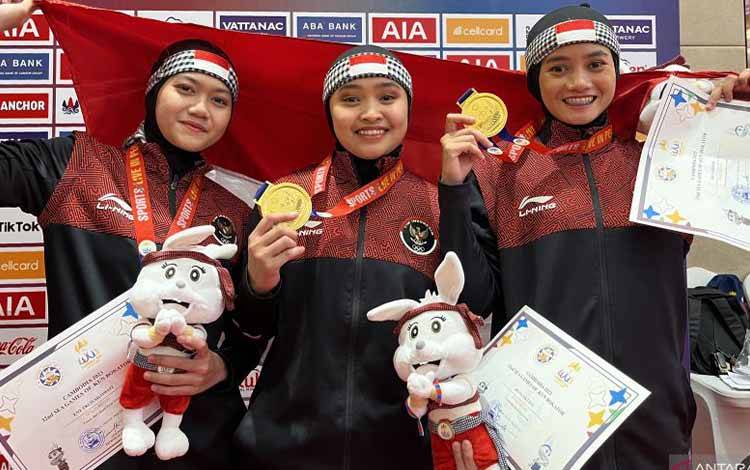 Tim Kun Bokator Putri Merasa Emosional Usai Raih Emas untuk Indonesia