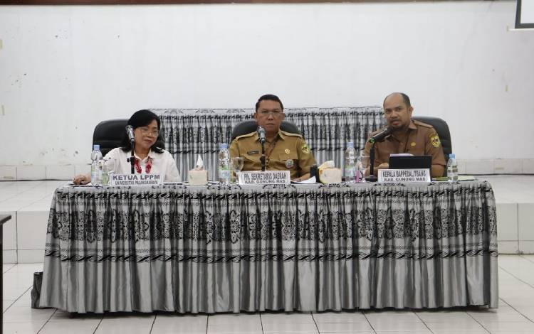 Pemkab Gunung Mas Sudah Jalin Kerja Sama dengan LPPM UPR Selama 2 Tahun