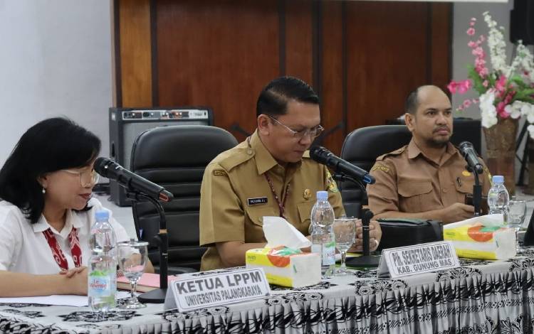 Kerja Sama Pemkab Gunung Mas dengan UPR Salah Satunya untuk Menurunkan Prevalensi Stunting