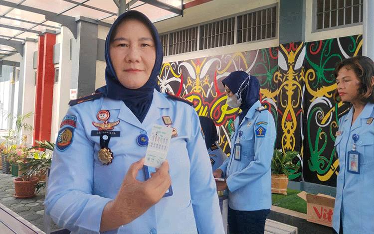 Lapas Perempuan Palangka Raya Tes Urine Mendadak untuk Pegawai