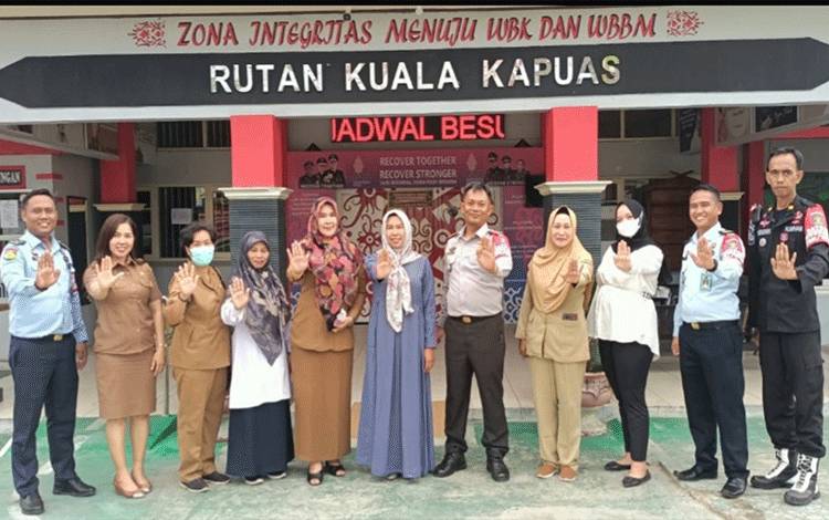 Forum Puspa Kapuas Sambangi Rutan Kapuas, Ini yang Dilakukan