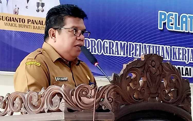 Siapkan Calon Tenaga Kerja, Disnakertranskop UKM Barito Utara Gelar Tiga Pelatihan Sekaligus