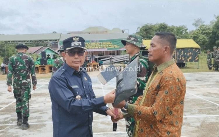 Wabup Murung Raya Buka TMMD Imbangan