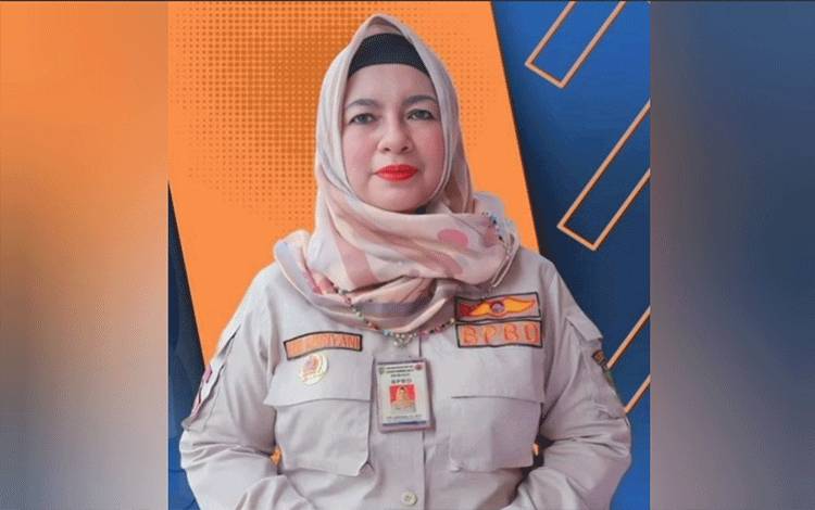 Kepala BPBD Kota Palangka Raya Emi Abriyani (FOTO : DOKUMEN PRIBADI)