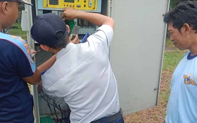 Dishub Palangka Raya Lakukan Perawatan Traffic Light