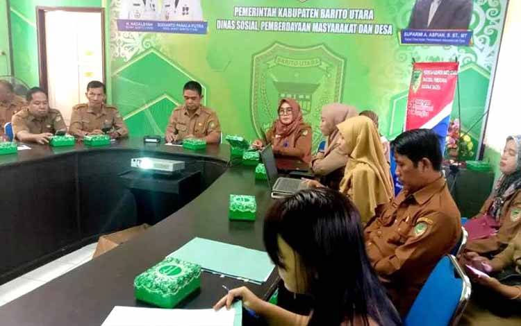 Dinas Sosial PMD Barito Utara Sosialisasikan E Kinerja