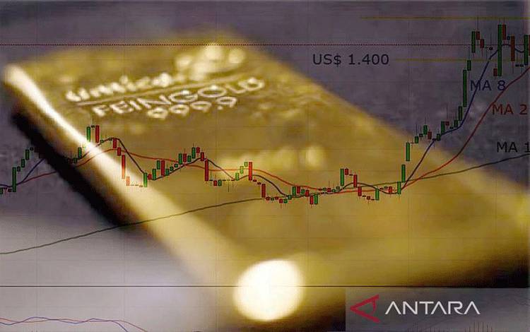 Harga Emas Antam Hari ini Turun Rp1.000 Per Gram