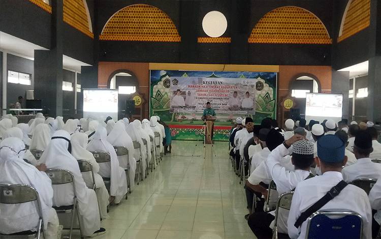 Kemenag Kotim Mulai Laksanakan Manasik Haji