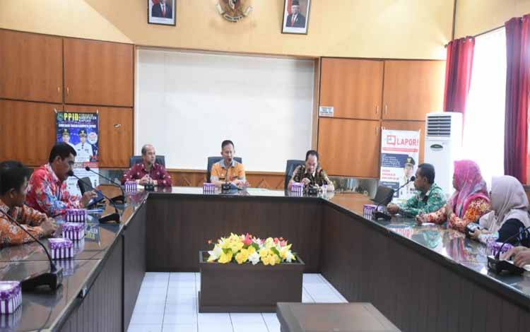 Sekda Pimpin Rapat Persiapan Pelaksanaan KKN IAIN Palangka Raya di Kapuas