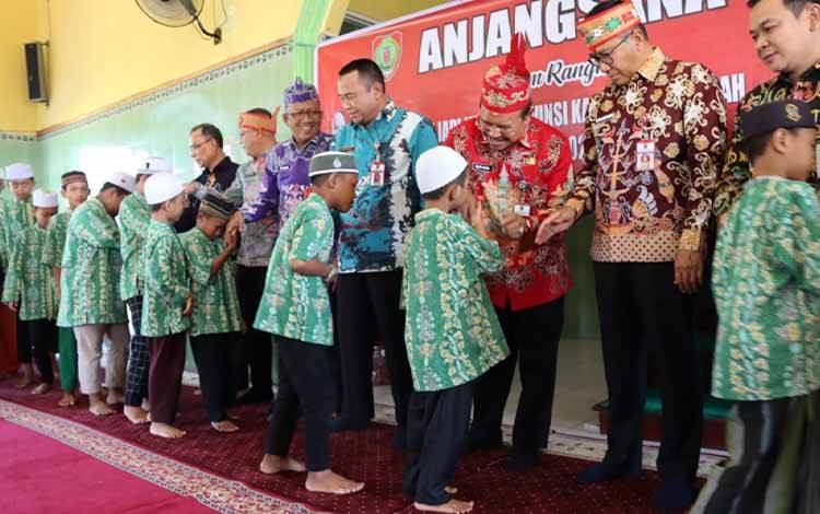 LKS Ayah Bunda Bangga Terima Kunjungan Pemprov Kalteng  ?