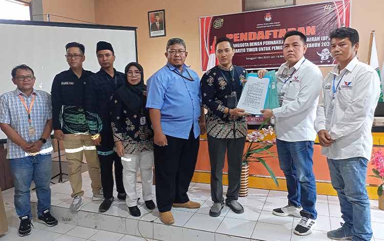 Perindo Jadi Partai Keempat Mendaftarkan Bacaleg ke KPU Barito Timur