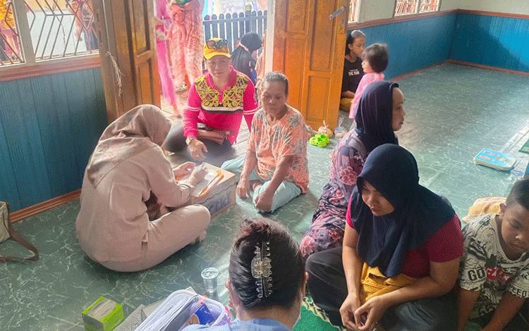 Kelurahan Langkai Adakan Screening Penyakit Tidak Menular dan Kesehatan Jiwa