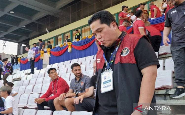 Erick Thohir Sebut Kemenangan Timnas Bukti Kita Punya Nyali