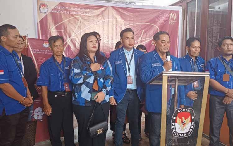 DPC Partai Demokrat Gunung Mas Targetkan Jadi Pemenang di Pileg 2024