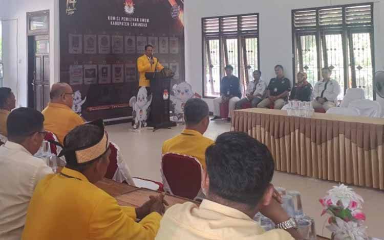 Golkar Lamandau Targetkan Minimal 7 Kursi di Pileg 2024