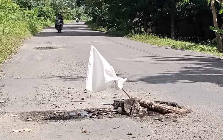 Warga Anjir Pulpis Keluhkan Jalan Bergelombang