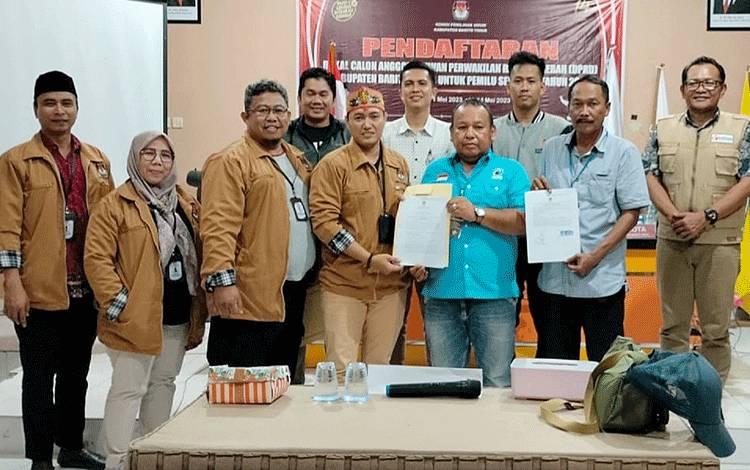 Daftarkan 3 Bacaleg ke KPU Bartim, Partai Gelora Indonesia Tawarkan Perubahan