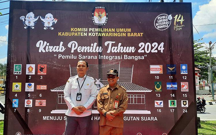 Melalui Kirab Pemilu 2024, Pemkab Kobar Harapkan Partisipasi Masyarakat Meningkat