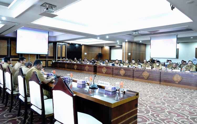 Sosialisasi Tata Cara Pengisian Jabatan Pimpinan Tinggi di Lingkungan Pemerintah Se-Prov. Kalteng. (FOTO: IST)