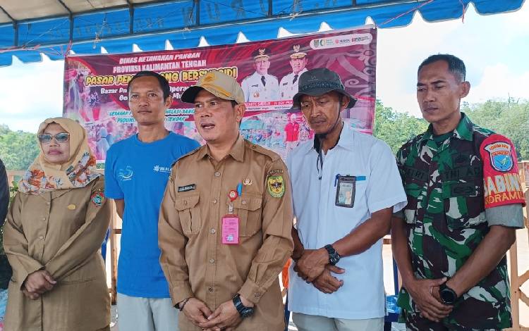 Pemkab Gunung Mas Sambut Baik Bazar Pangan Murah yang Digelar Pemprov Kalteng
