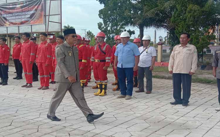 BPBD Sukamara Galakan Sosialisasi dan Edukasi Minimalisasi Karhutla