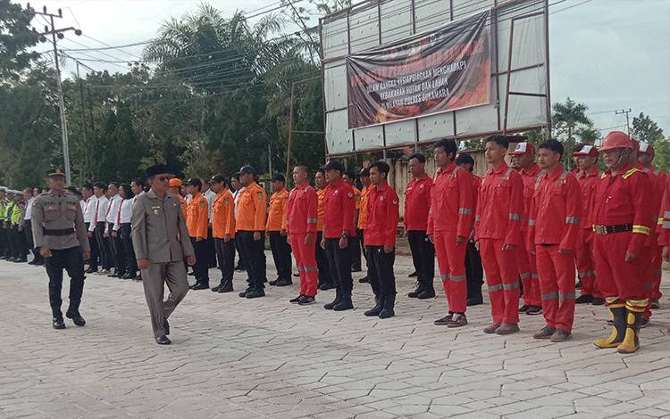 BPBD Sukamara Masih Kekurangan Sarpras Karhutla