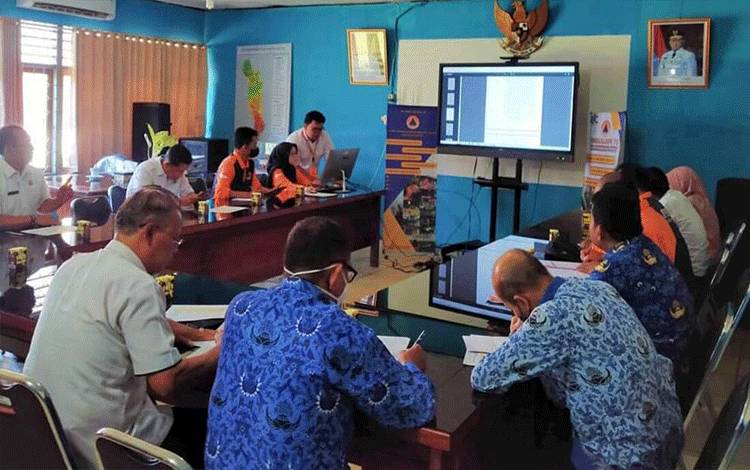 BPBD Kapuas Gelar Rapat Kesiapan Hadapi Karhutla