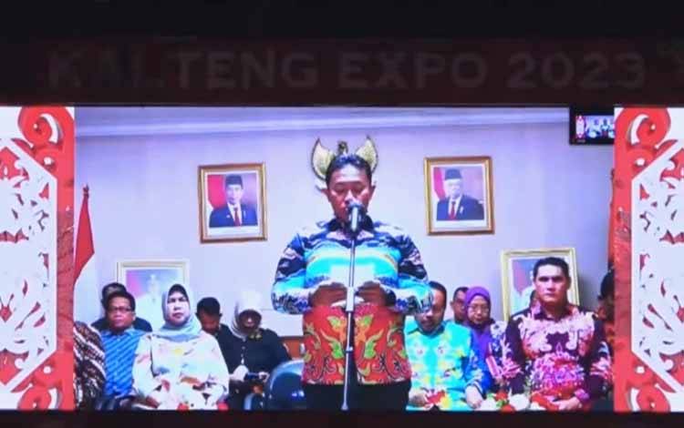 Wagub Kalteng Buka Kalteng Expo 2023