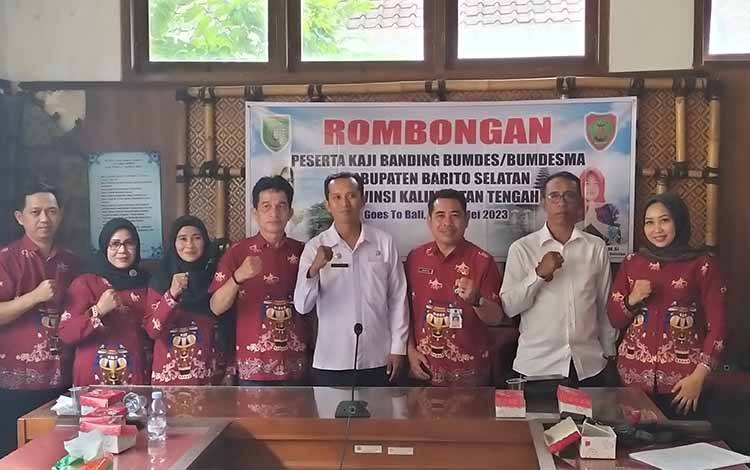 Pemkab Barito Selatan Kaji Banding Tata Kelola BUMDes ke Bali