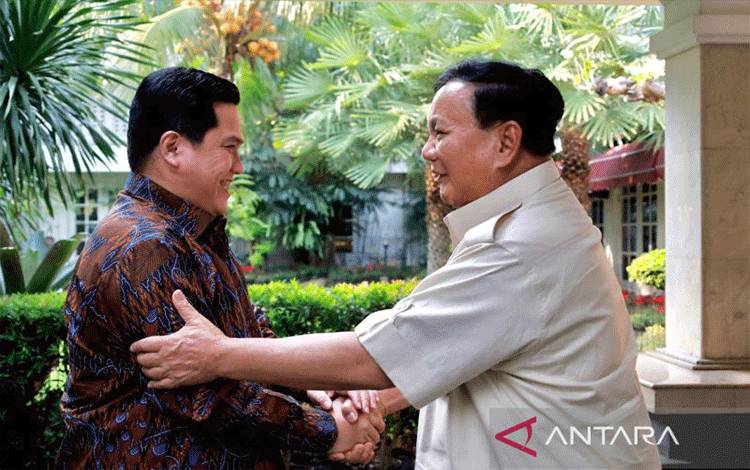 IndoStrategi: Elektabilitas Erick Thohir Duduki Posisi Teratas