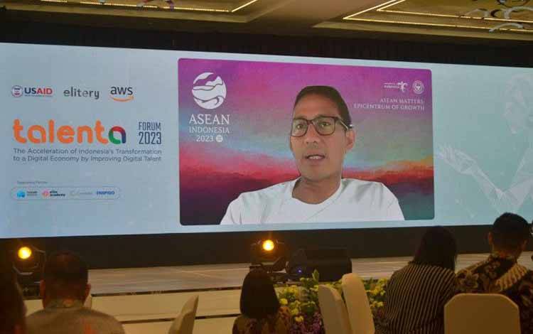 Menparekraf Tekankan Infrastruktur Digital Dukung Industri Kreatif