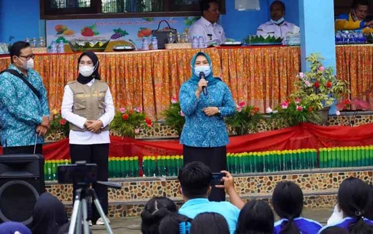 TP PKK Lamandau Gancarkan Sosialisasi Pencegahan Pernikahan Dini