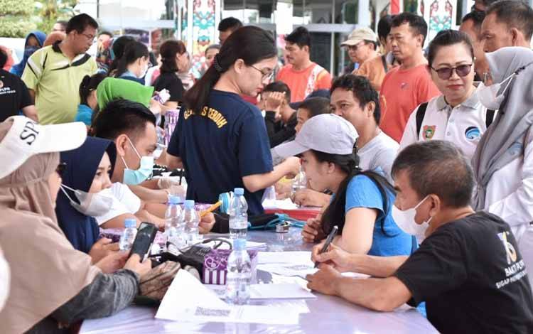 Rayakan HUT Kalteng, Pemprov Kalteng Berikan Layanan Skrining Gratis Bagi ASN