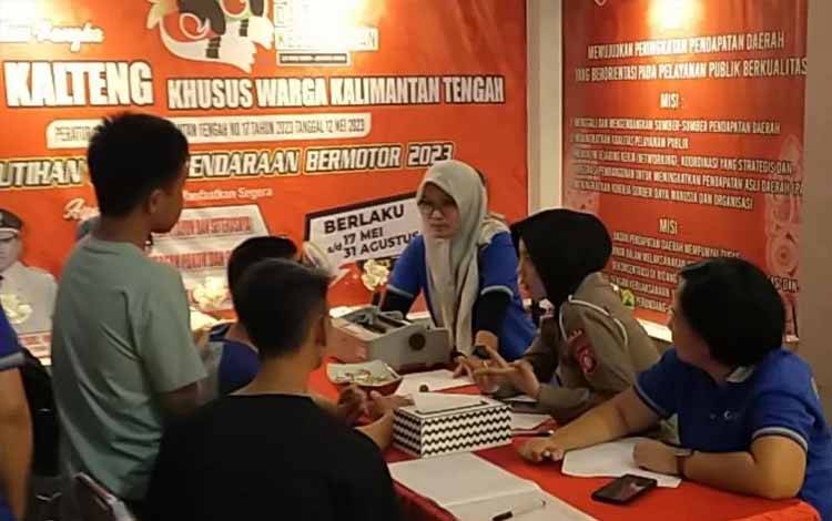 Pemprov Kalteng Putihkan Pajak Kendaraan Bermotor