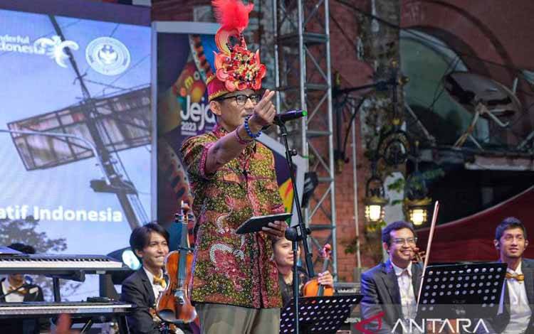 Sandiaga: Jejak Kreatif 2023 Perkuat Jejaring Kabupaten/kota Kreatif