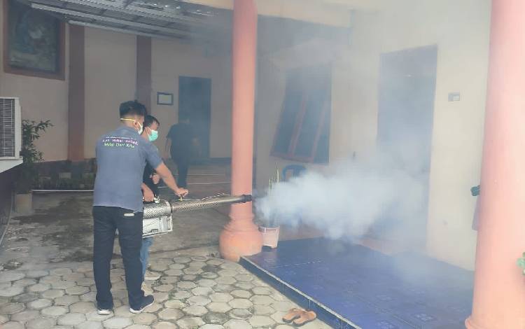 Ada 15 Kasus DBD di Tampang Tumbang Anjir, Puskesmas Lakukan Fogging