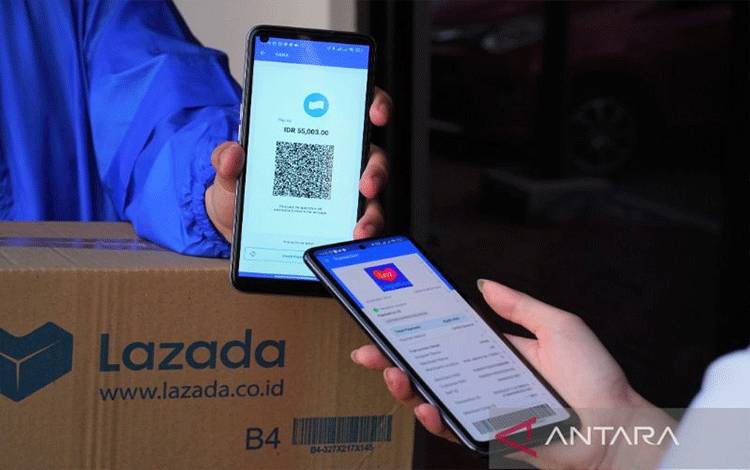 Lazada Perkenalkan Transaksi QOD Dengan QRIS