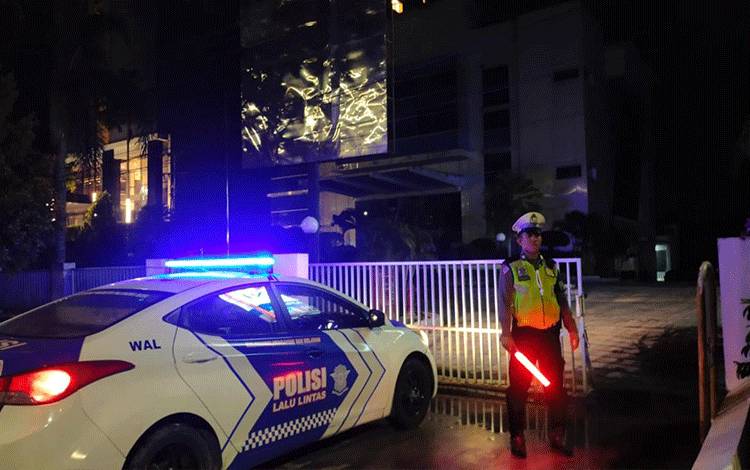 Antisipasi Bali, Satlantas Polresta Palangka Raya Lakukan Patroli