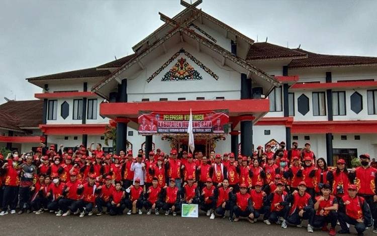 Lepas Kontingan FBIM, Ini Pesan Sekda Murung Raya