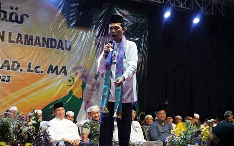 UAS Ajak Umat Islam di Lamandau Jaga Persatuan