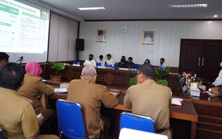 Yuas Elko Harap Kedepan Inflasi Kalteng Masih Tetap Stabil