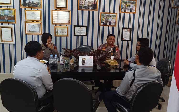 Satlantas Polresta Palangka Raya Koordinasikan Program RSPA bersama Dishub Kota