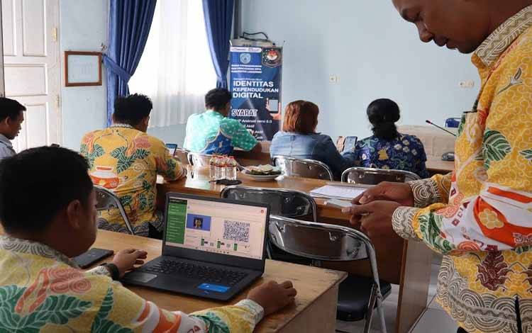 Pemkab Lamandau Targetkan Awal 2024 Semua ASN Gunakan IKD