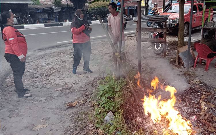 Cegah Karhutla, BPBD Palangka Raya Siaran Keliling