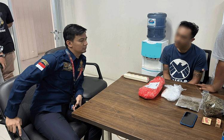 Bea Cukai Temukan Paket Berisi Ganja 367 Gram di Palangka Raya